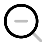 Zoom Out SVG Icon